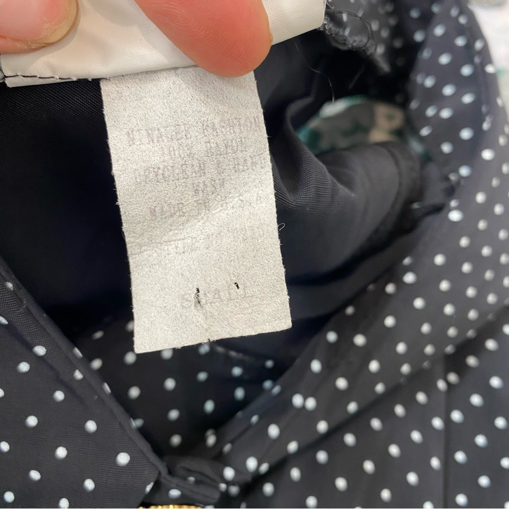 Ninalee Vintage 1990s Romper Black & White Polka dot Retro 90s Jumper - Picture 10 of 17